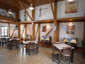 Akrotiri hotel in Santorini, Greece